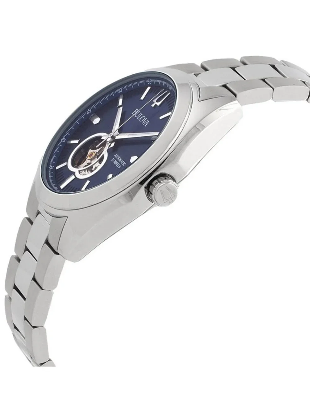 NWT Bulova Surveyor Automatic Blue Dial Men's Watch